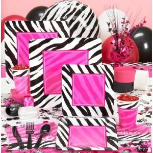  Zebra Graduation Deluxe Party Pack for 8: Toys & Games
