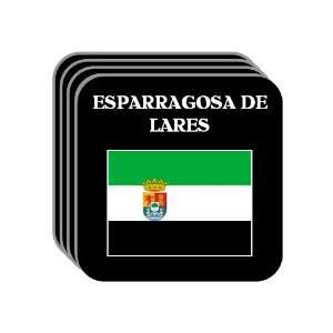 Extremadura   ESPARRAGOSA DE LARES Set of 4 Mini Mousepad Coasters