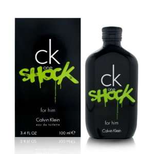  Calvin Klein One Shock for Him Men Eau De Toilette Spray 