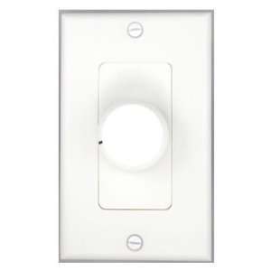  New White Wall Mount Impedance Matching Speaker Dial 