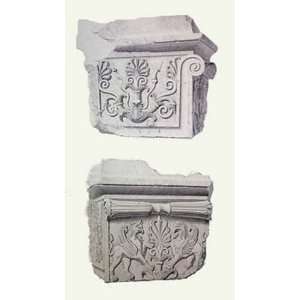  Priene Fragments Etching , Classical Design Engraving 