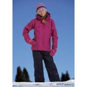 Columbia Girls Bugaboo 3 in 1 Parka (Raspberry/Iris Glow) S (7/8):Ras 