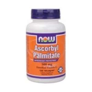   Palmitate 100 VCaps 500 Mg   NOW Foods: Health & Personal Care
