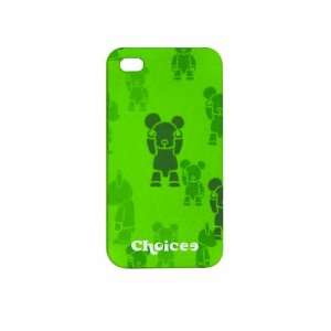  Qee Iphone4s Faceplate Green Cell Phones & Accessories