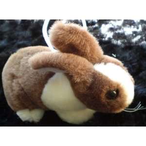  6 Wide Plush Brown Bunny Rabbit Toy: Toys & Games