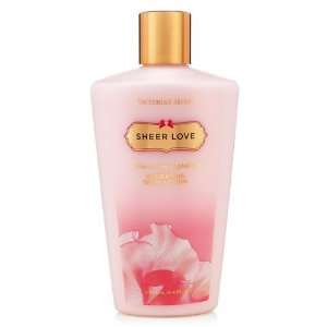 Victoria Secret Sheer Love White Cotton & Pink Lily Hydrating Body 