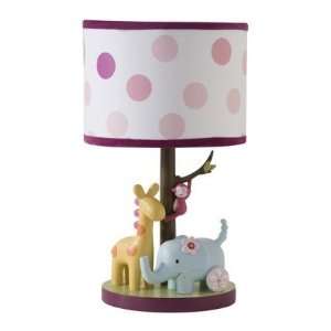  Lollipop Jungle Nursery Lamp and Shade Set: Baby