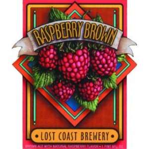  Lost Coast Rasberry Brown 22oz. Grocery & Gourmet Food