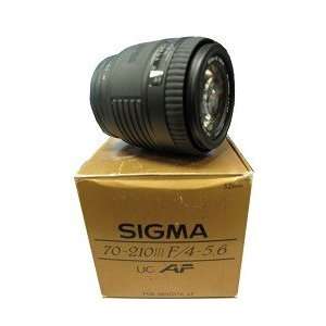  Sigma 70 210mm f4 5.6 UC AF for Minolta