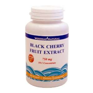 WooHoo Natural Black Cherry Fruit Extract 90 Vcaps: Health 