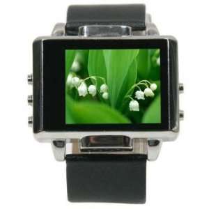  4GB USB Digital MP3 MP4 Spy Camera Wrist Camera Watch 