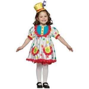  Clown Girl Child Costume: Toys & Games