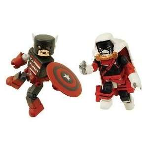    Previews Exclusive Taskmaster & U.S. Agent 2 Pack Toys & Games