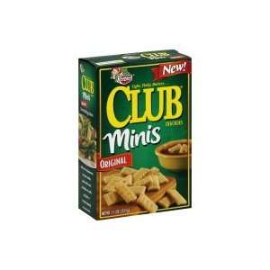  Club Crackers, Minis, Original,11oz, (pack of 2 