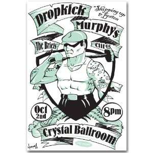  Dropkick Murphys Poster   S Concert Flyer   Shipping up to 