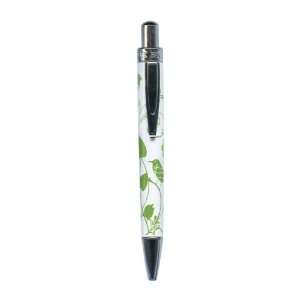   Mini Click Ballpoint Pen, White/Wasabi (071710): Office Products