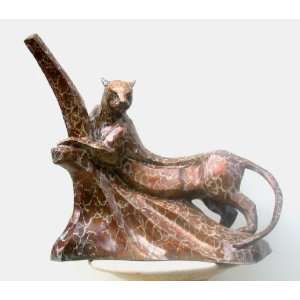 Metropolitan Galleries SRB60063 Mountain Lion Bronze: Home 