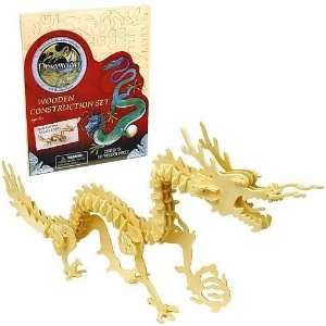  Dragonology Asian Lung Dragon Wooden Construction Kit 