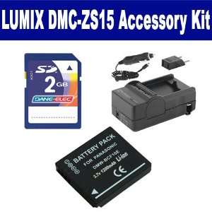  Panasonic LUMIX DMC ZS15 Digital Camera Accessory Kit 