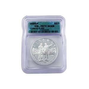  2004 Lewis & Clark Commemorative Dollar   PROOF   Ct 70 