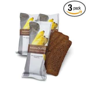 Banana Slims, 8 Count, (Pack of 3): Grocery & Gourmet Food