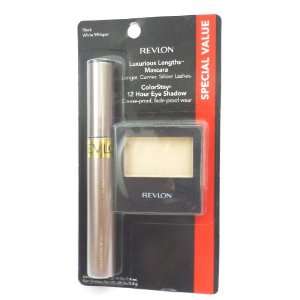  Revlon Luxurious Lengths Mascara Black + Colorstay 12 Hour 