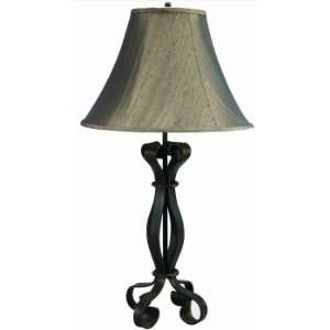  Hand Forged Iron Table Lamp: Home Improvement