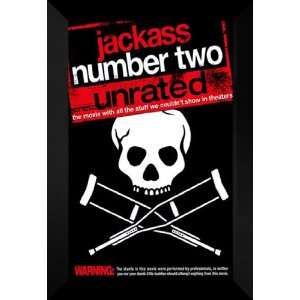  Jackass Number Two 27x40 FRAMED Movie Poster   Style I 