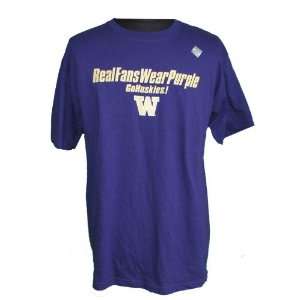  Washingto Huskies T Shirt Real Fans Wear Purple by Step 