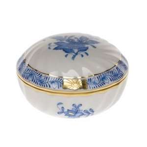  Herend Chinese Bouquet Blue Ring Box: Kitchen & Dining