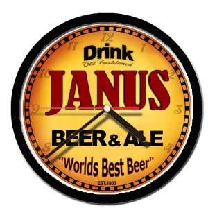  JANUS beer and ale cerveza wall clock: Everything Else