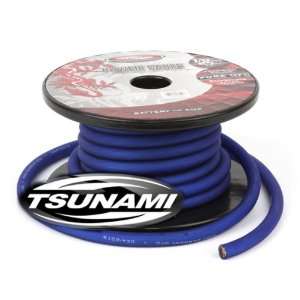  Tsunami PR601BL 25 1/0 Gauge Power Cable (25 Feet, Blue 