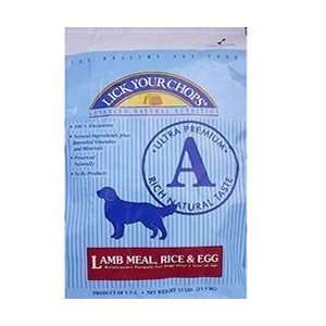 Lick Your Chops Lamb Meal, Rice & Egg Maintenance Formula For Dogs 
