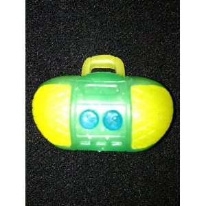  Gadgets Gomu: Green/Yellow Boom Box (g395): Toys & Games