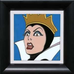  Evil Queen   Disney Fine Art Framed Tile by Allyson Vought 