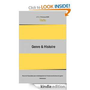2009   Varia   Genre & Histoire (French Edition): Association 