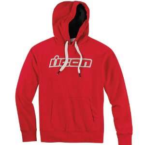    Icon League Pullover Hoody Red Extra Large XL 3050 1398 Automotive