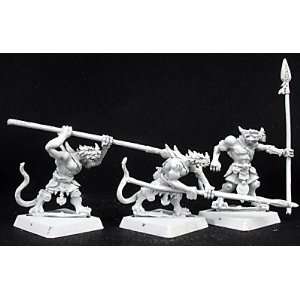 Warlord Lesser Reptus Spearmen (3) RPR 14240 Toys & Games