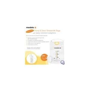  Medela Pump & Save Breastmilk Bags with easy connect 