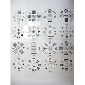  Nail Art Stamping Image Plate OB Series 26 pieces Beauty
