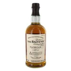  Balvenie 17 Year Old Peated Cask Single Malt Scotch 750ml 