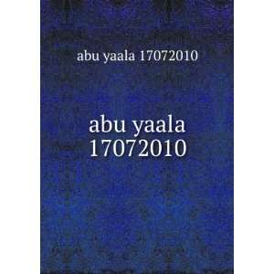  abu yaala 17072010: abu yaala 17072010: Books