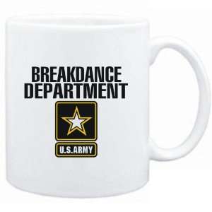  Mug White  Breakdance DEPARTMENT / U.S. ARMY  Sports 