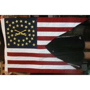   Civil War Flag. US Cavalry Guidon with crossed swords: Everything Else