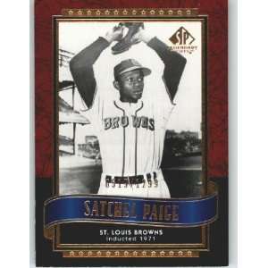  2003 Sp Legendary Cuts #113 Satchel Paige   Cleveland 