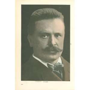  1907 Print Danish Engineer Valdemar Poulsen Everything 