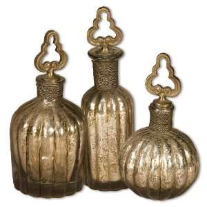  UT19141   Antique Perfume Bottles   Set of Three: Kitchen 