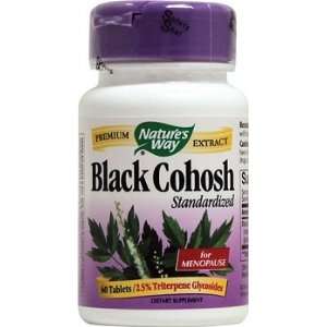  Natures Way Black Cohosh 60 tabs: Health & Personal Care