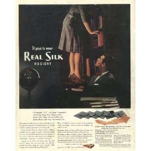 Real Silk Hosiery Advert Aug 1940 