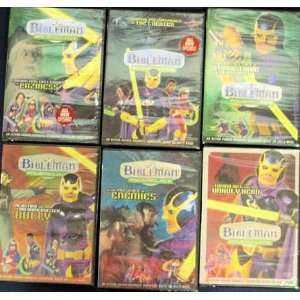 Set o f 6 BIBLEMAN POWERSOURCE DVDs Blasting The Big Gamester Bully 